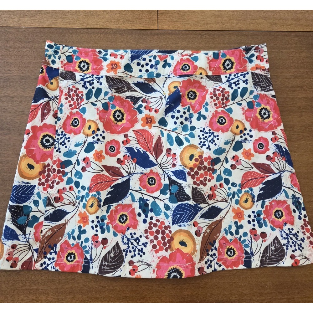 Ripskirt Hawaii‎ Women's Medium Tropical Floral Wrap  Cover Up Summer
